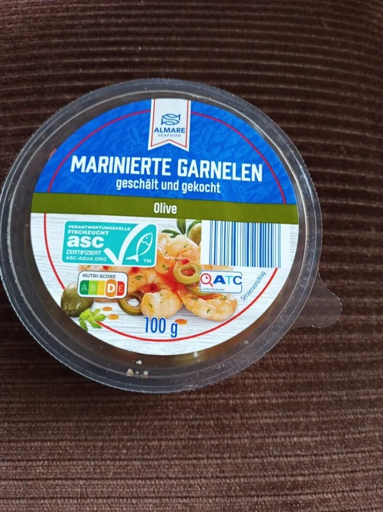 Marinierte Garnelen - Olive
