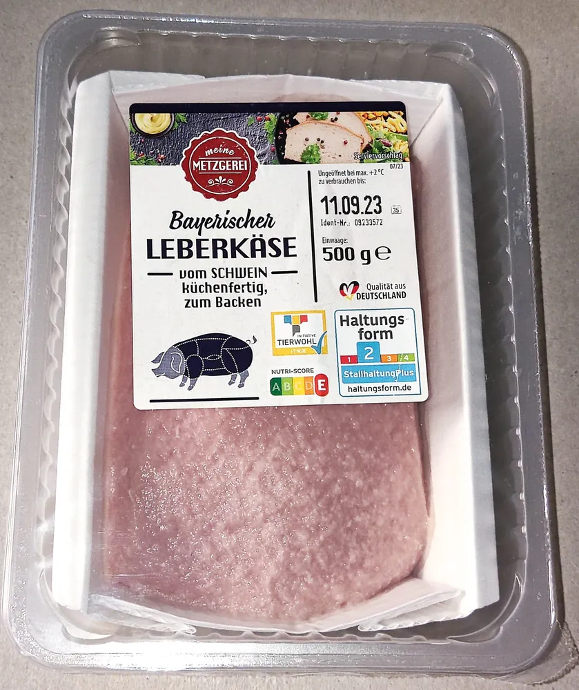 Bayerischer Leberkäse zum Backen