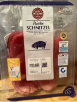 Frische Schnitzel aus der Oberschale