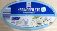 Heringsfilets in Joghurtsauce mit Kräutern