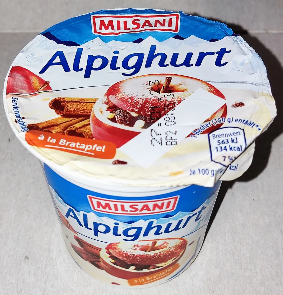 Alpighurt - à la Bratapfel