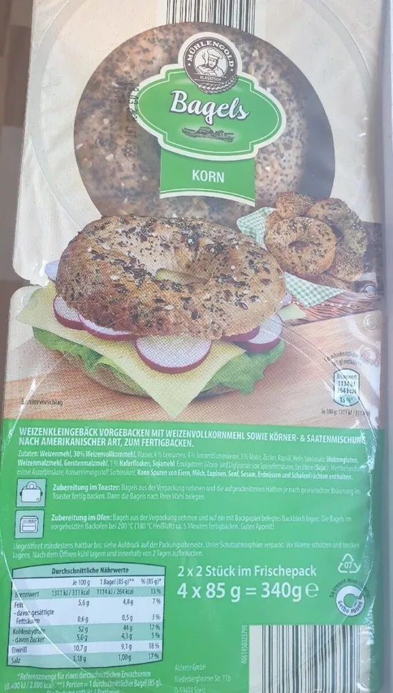 Bagels Korn