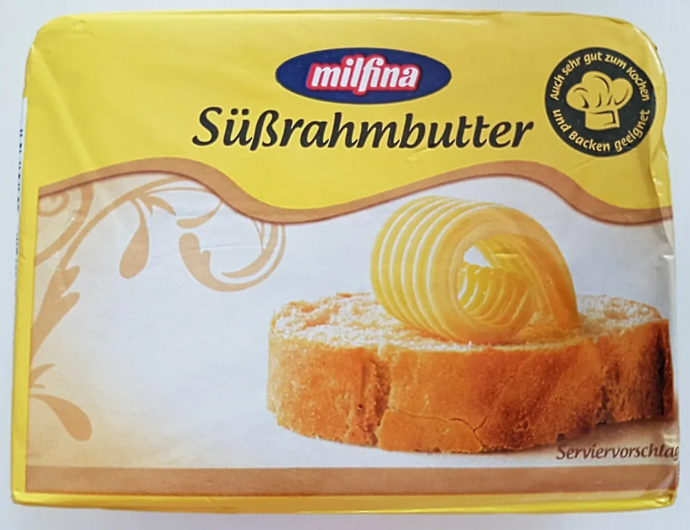 Butter Süssrahmbutter