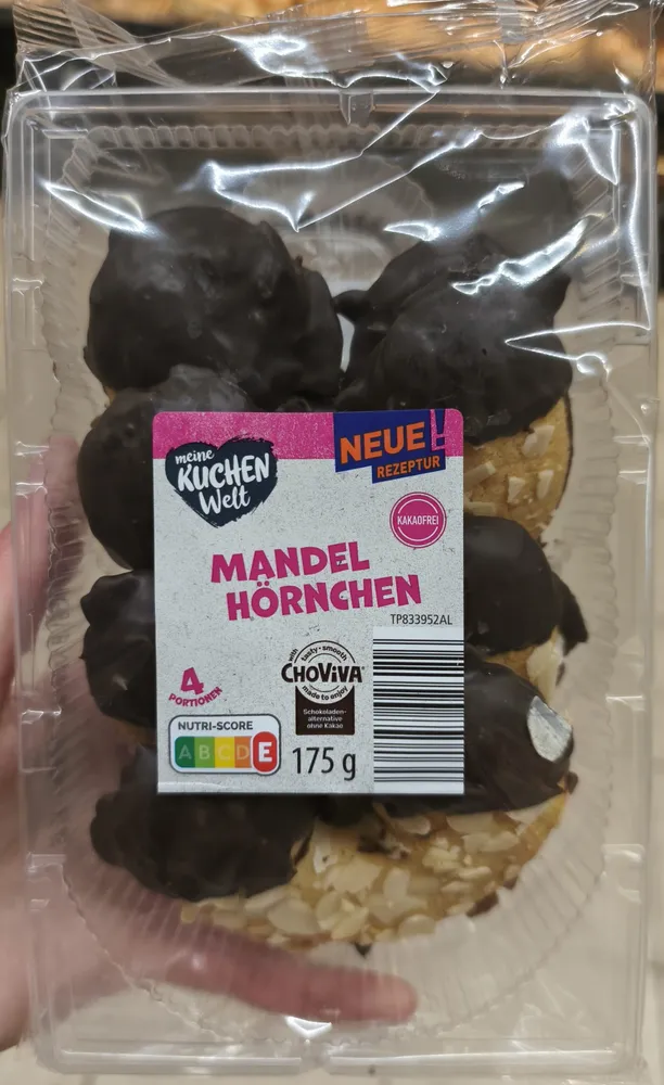 Feine Kleinkuchen Mandelhörnchen