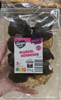 Feine Kleinkuchen Mandelhörnchen