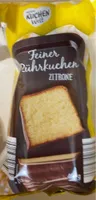 Feiner Rührkuchen Zitrone
