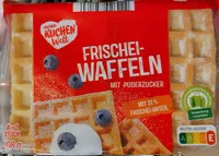 Frischei-Waffeln - Puderzucker