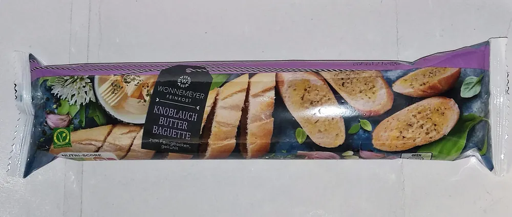 Knoblauchbutterbaguette