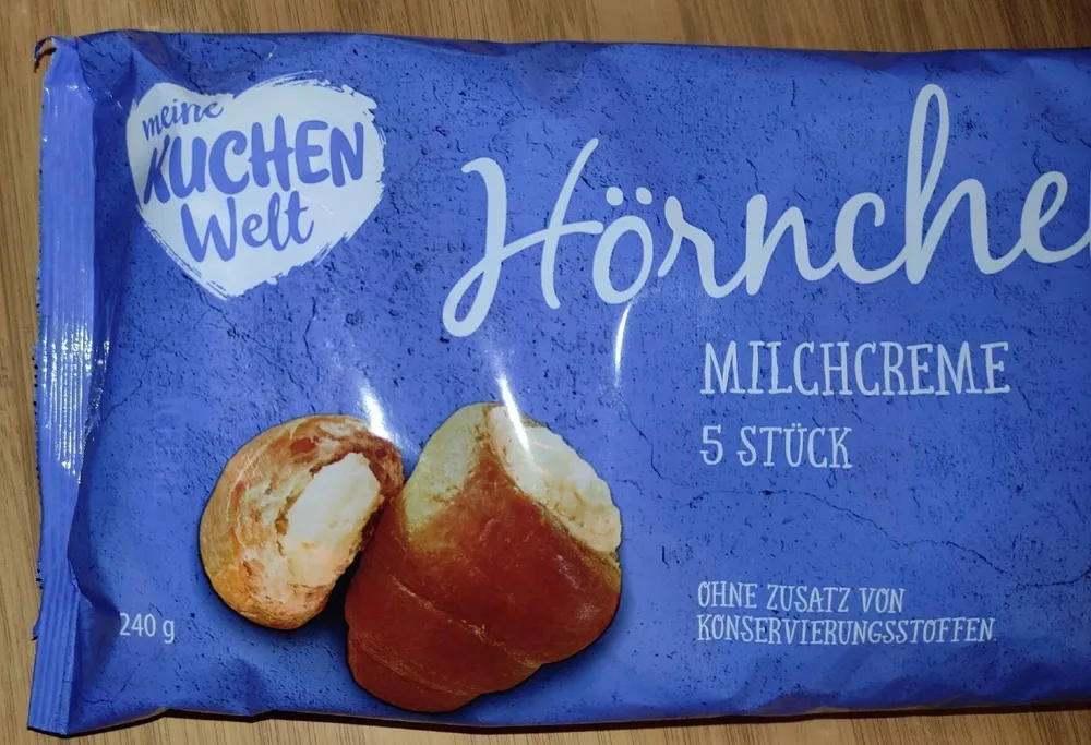 Hörnchen - Milchcreme
