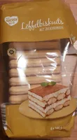 Löffelbiskuits mit Zuckerkruste