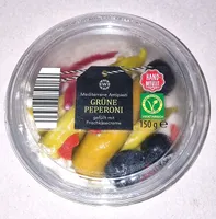 Mediterrane Antipasti - Grüne Peperoni