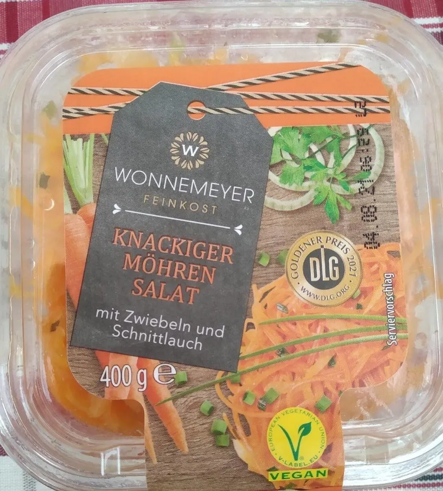 Knackiger Möhrensalat