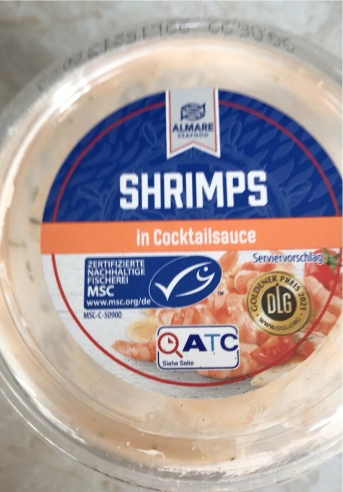 Shrimps in Cocktailsauce
