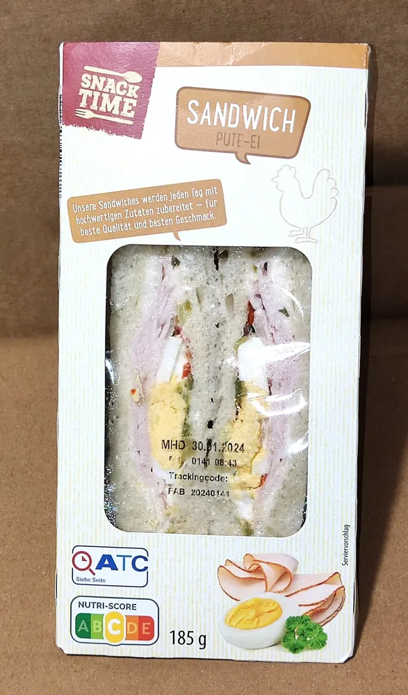 Sandwich - Pute-Ei