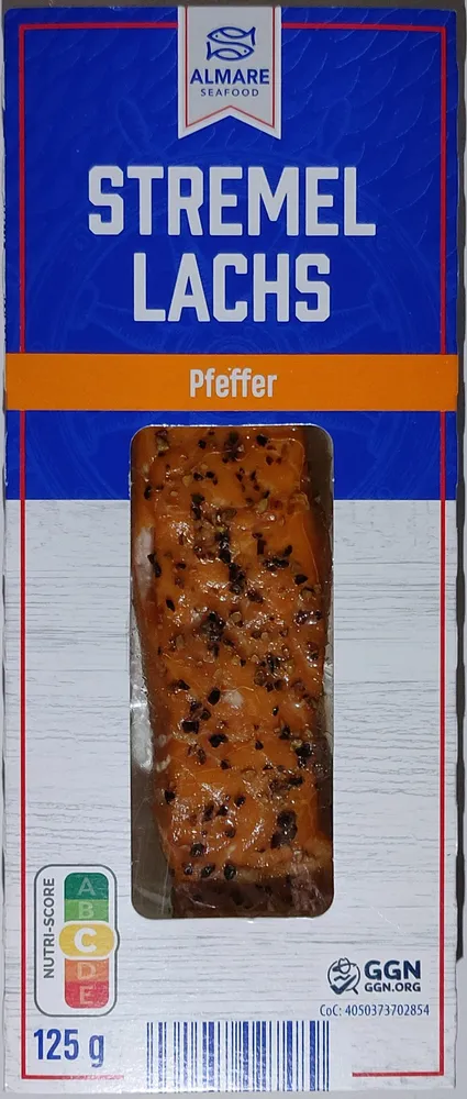 Stremellachs - Pfeffer