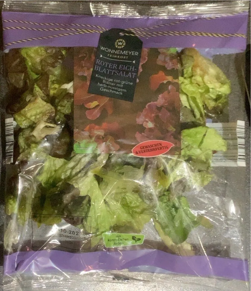 Roter Eich-Blattsalat