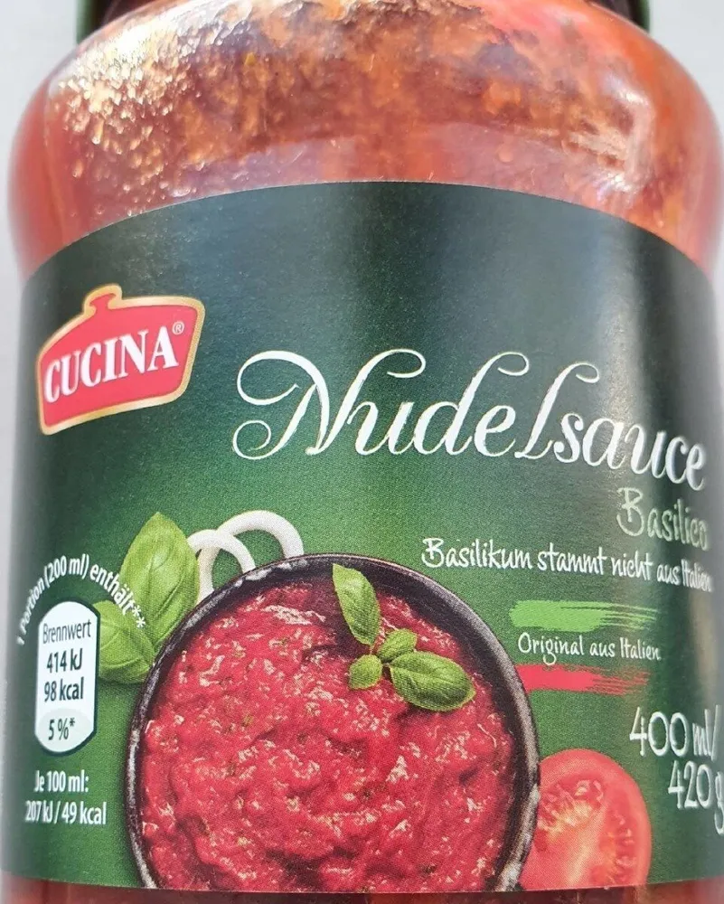 Pastasauce - Basilico