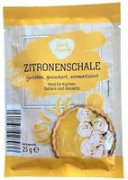 Zitronenschale gerieben