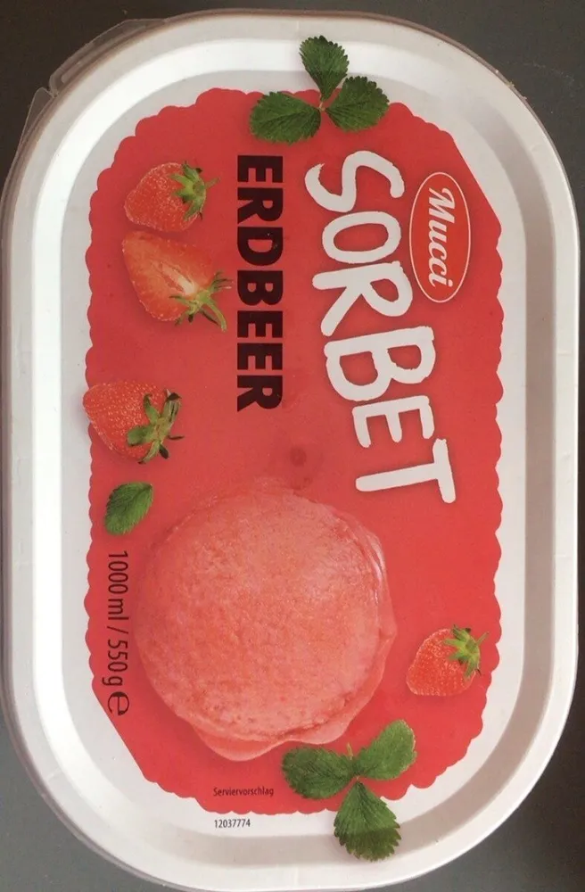 Sorbet Erdbeer