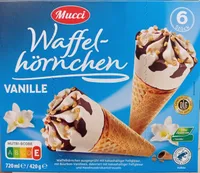 Waffelhörnchen Vanille