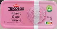 Eisschale Tricolor - Himbeere Zitrone Erdbeere