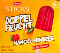 Doppelfrucht Sticks - Mango-Himbeer