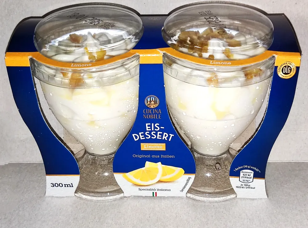 Eisdessert - Limone