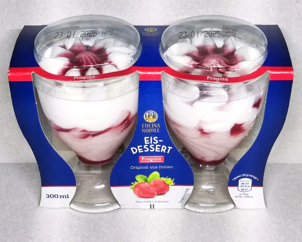 Eisdessert - Fragola