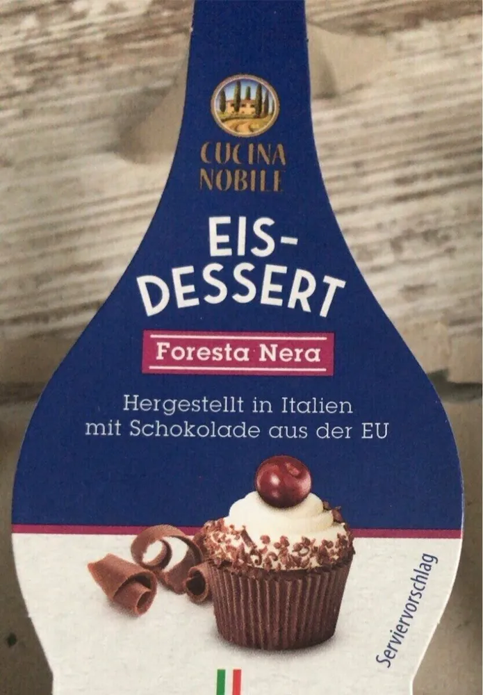 Eis-Dessert Foresta Nera
