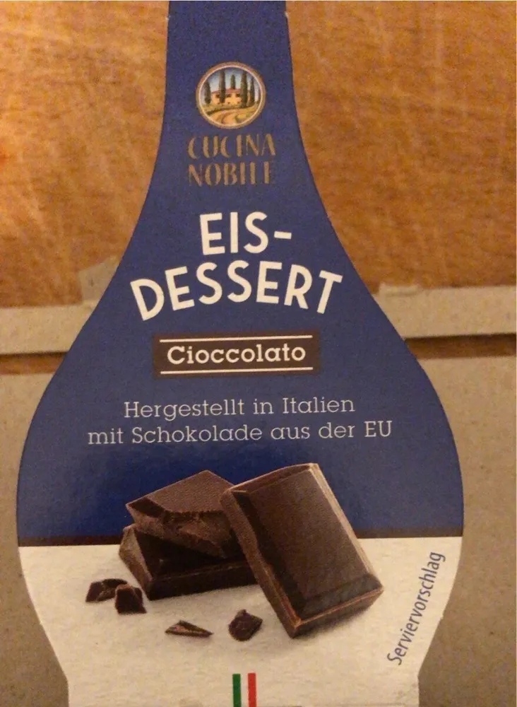 Eis-Dessert Cioccolato