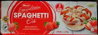 Spezialitätenbecher - Spaghetti-Eis