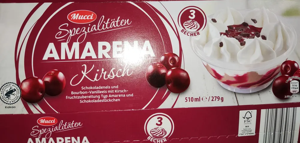 Spezialitätenbecher - Amarena-Kirsch