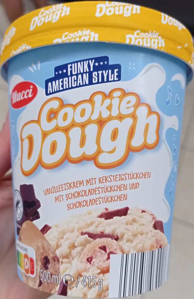 Funky American Ice Cream - Cookie Dough