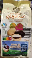 Fein gefüllte Waffel Eier