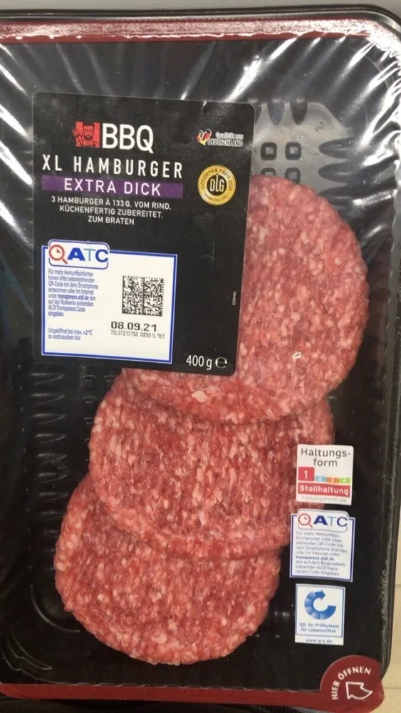 Xl hamburger extra dick