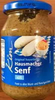 Süßer bayrischer Hausmacher Senf