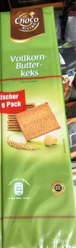 Keks Vollkorn Butterkeks