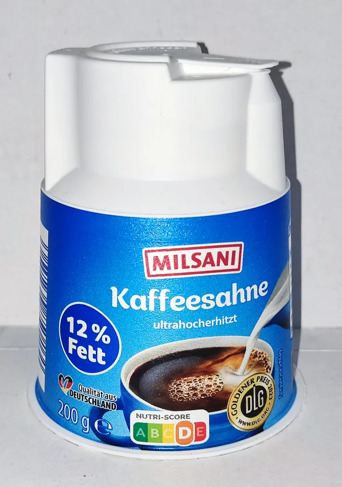Kaffeesahne 12 % Fett
