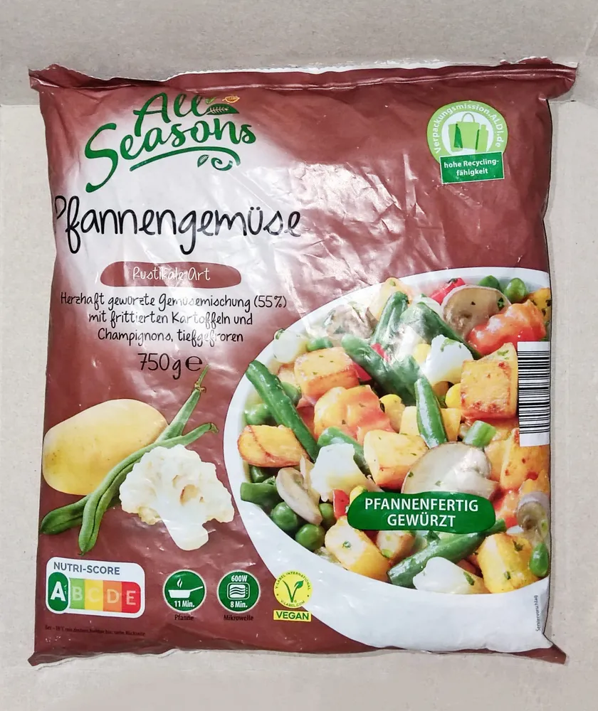 Pfannengemüse - Rustikale Art