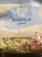 Mandeln, gehobelt