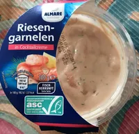 Riesengarnelen in Cocktailcreme