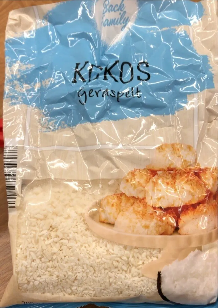 Kokos geraspelt