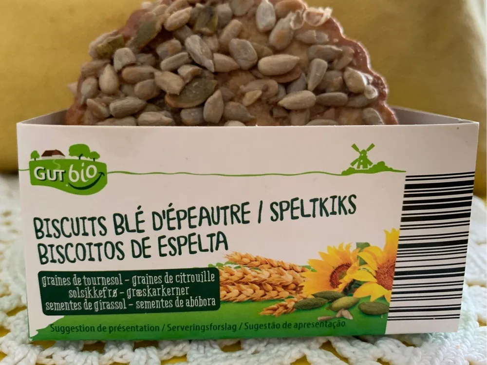 Biscuits blé d'épautre