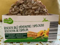 Biscuits blé d'épautre