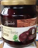 Rote Beete in Kugeln