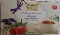 Erdbeere Rosmarin Lavendel Kräutertee