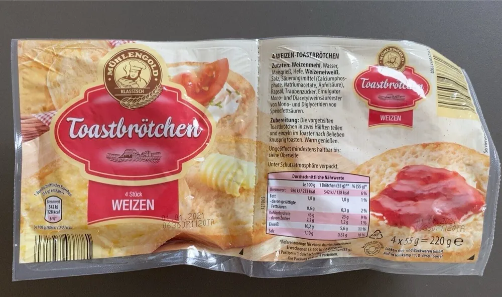 Toastbrotchen