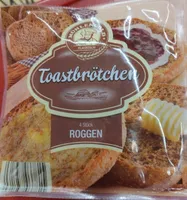 Toastbrötchen Roggen