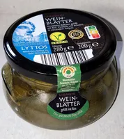Weinblätter gefüllt mit Reis, Zwiebeln & Kräutern