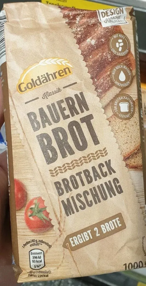 Backmischung Bauernbrot